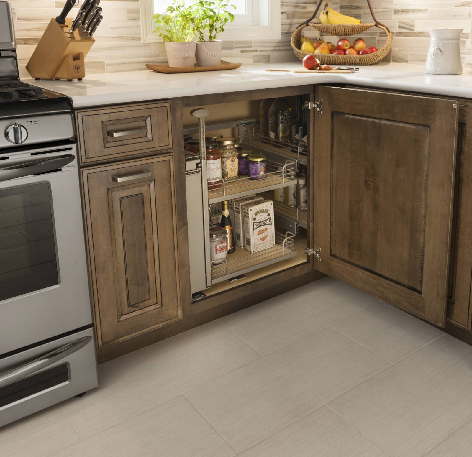 Base Blind Corner Cabinet With Full Access Trays Schuler Cabinetry At base-blind-corner-cabinet-with-full-access-trays-schuler-cabinetry-at