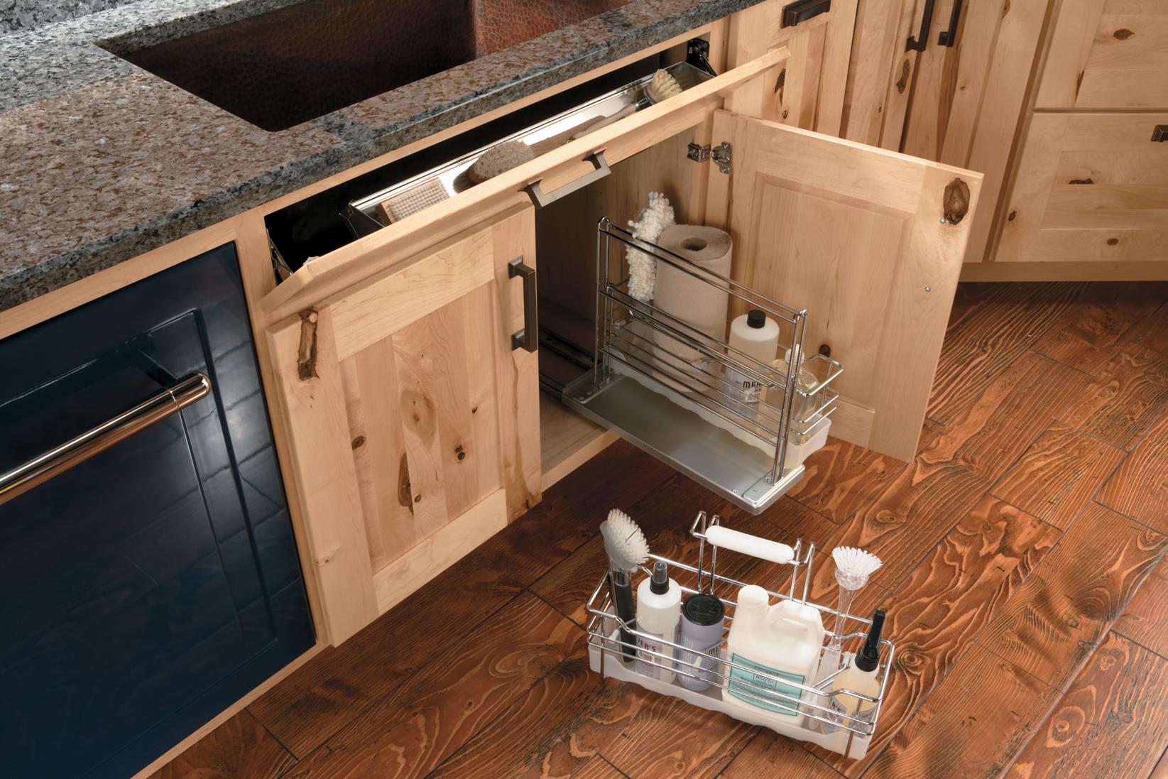 Under Sink Pullout Storage Unit Schuler at Lowes