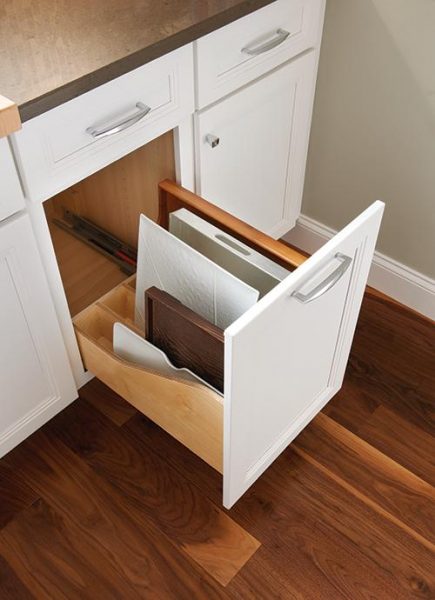 Pull-out Tray Divider  Schuler Cabinetry at Lowes